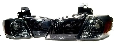 PARA CHEVY VENTURE/SILHOUETTE 1997-2005 FAROS LÁMPARAS AHUMADAS Foto 1 de 4