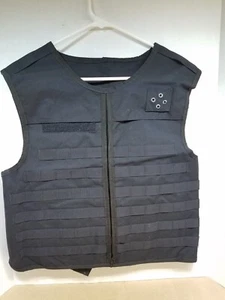 Survival Armor Tactical Molly Vest Carrier Only Black Medium+2 OC/Assault Male - Picture 1 of 15