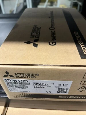 MITSUBISHI GT2705-VTBD HMI Touch Panel GT2705VTBD New In Box Expedited Shipping - Image 1 of 3