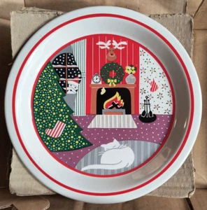 (4) 1981 Jepcor International Night Before Christmas Dessert/Salad Plates-NEW - Picture 1 of 4