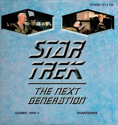 Star Trek Next Generation #157/158: Gambit #2/Phantasms Laserdisc — 第 1/2 张图片