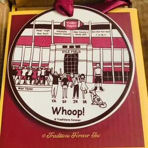 Texas A&M Ornamento Pesado Conmemorativo TAMU Aggies Whoop - Imagen 1 de 2