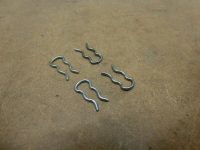 FORD ESCORT MK1, MK2, CLIPS DE RETENCIÓN DE PASADOR DE CORREA DE VERIFICACIÓN DE PUERTA, RS, AVO, CLASSIC, - Imagen 1 de 4