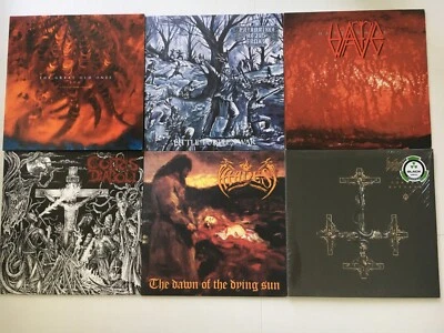 BEHEMOTH  Hades  BATUSHKA  Great Old Ones GAEREA  - Lot of 11 Black Metal Vinyls - Image 1 of 4