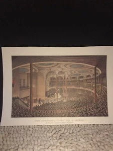 Jenny Linds erster US-Auftritt Currier & Ives Kalender Repro. Print - Bild 1 von 6