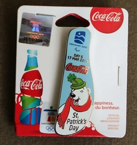 ERROR Day 10 st patriks Day 17 Mar  Error day 6 Coca cola Vanc 2010 Para PIN NEW - Picture 1 of 2