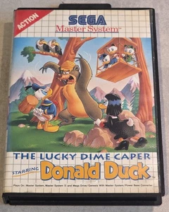 THE LUCKY DIME CAPER STARRING DONALD DUCK SEGA MASTER SYSTEM - Bild 1 von 4