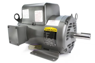 Baldor 7.5 Hp Electric Motor 3450 RPM 184 T Frame 1 Ph Single Phase 208/230 Volt - Image 1 of 4