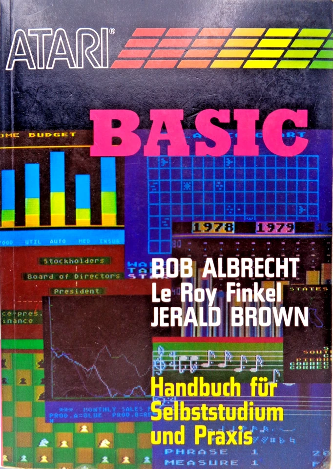 ATARI XL/XE -- BASIC HANDBUCH FÜR SELBSTSTUDIUM UND PRAXIS (HOFACKER- BUCH) #3DE - Bild 1 von 4