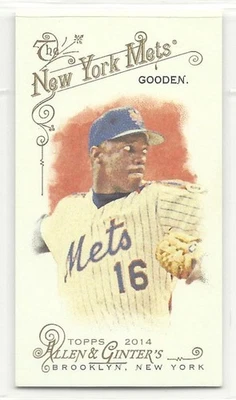 2014 Allen & Ginter Mini A&G Back  Dwight Gooden 246 - Image 1 of 2