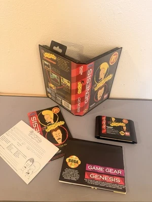 MTV's Beavis and Butt-Head (Sega Genesis) - CIB - Complete - Tested - Image 1 of 4