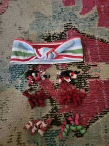 Lot of GUC Gymboree hair curlies barrettes sets and headband older accessory lot - Picture 1 of 2