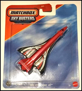 Matchbox Sky Busters MBX Red Hypersonic Jet - Picture 1 of 1