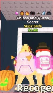 Steal a Brainrot Secret - Chipso and Queso - 7 Traits 918.7 M/s - Picture 1 of 1