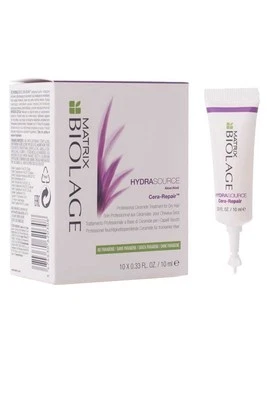 Matrix Biolage Hydra Source Cera trattamento Riparazione Capelli Ceramide 10 x 10 ml