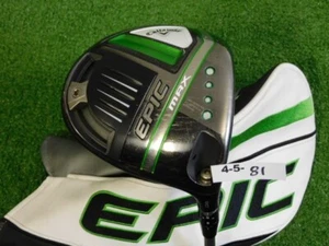 Callaway Epic Max 9.0* Driver Aldila Ascent 40 Regular Graphite with Headcover - Picture 1 of 6