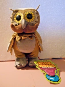 2014 Whim Whams Peluche Steampunk Bigote Owl Cogswell Pennyfeather con etiquetas - Imagen 1 de 3