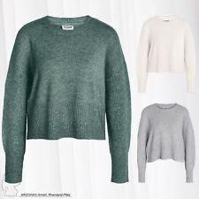 Damen NOISY MAY Strickpullover Ballonärmel Loose Fit Sweater Kurz NMNELLA NEU