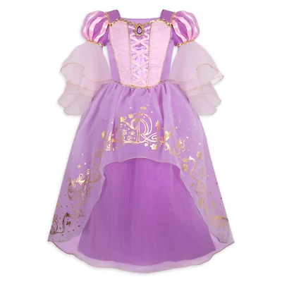 NWT Disney Store Rapunzel Costume Gown Dress Princess Tangled Girls Many Sizes - Image 1 of 4