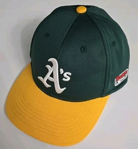 OAKLAND A'S TWO TONE KIDS YOUTH HAT MVP AUTHENTIC MLB BASEBALL TEAM CAP - Picture 1 of 3