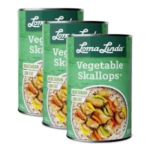 Loma Linda - Vegetable Skallops (37.5 oz.) - Vegetarian - (3 Pack) - Picture 1 of 6