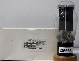 5U4G Sylvania Green Leaf made in U.S.A Amplitrex tested - Picture 1 of 8