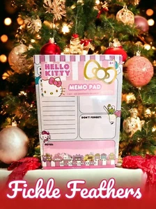 Sanrio Hello Kitty And Friends Memo Note Pad Sealed New Gift! 80 Sheets! - Picture 1 of 16