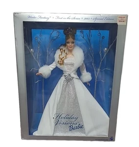 VTG Holiday Visions Barbie Winter Fantasy First In Series Special Edition 2003 - Picture 1 of 6