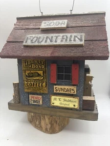 M L Studtman Original Soda Brunnen Vogelhaus (a8) - Bild 1 von 8