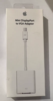 New Genuine Apple Mini DisplayPort to VGA Adapter MB572Z/B - Model A1307 Sealed - Image 1 of 2