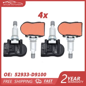 4x TPMS Tire Pressure Monitoring Sensor For Hyundai Kia 522933-D9100 52933D9100 - Picture 1 of 13