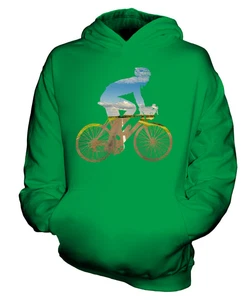 RADFAHREN KINDER KAPUZENPULLOVER HOODIE PULLI HOODY JUNGEN MÄDCHEN KLEINKIND - Picture 1 of 14