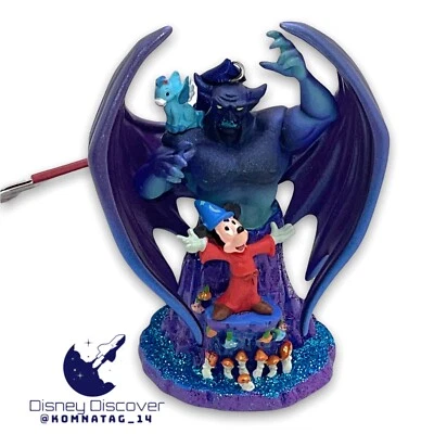 Disney Store Sketchbook Ornament Fantasia Mickey Chernabog NEW In Hand - Image 1 of 4