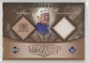 2005 Upper Deck Artifacts Treasured Swatches Copper /125 Mats Sundin #TS-SU HOF