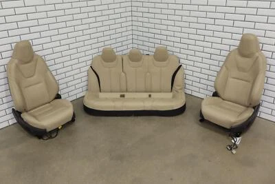 2016 Tesla Model S Gen 3 Seat Set (Front/Rear) Tan Leather Foto 1 de 4
