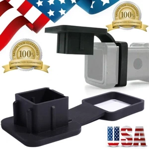 4-Way Flat Insert Tow Trailer Hitch Cover Receiver Tube Plug fits Toyota Truck - Picture 1 of 23