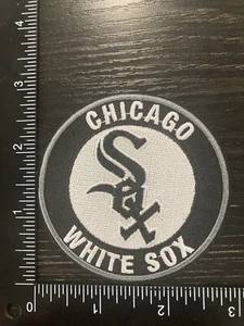 CHICAGO WHITE SOX MLB BASEBALL EMBROIDERED IRON ON PATCH - Picture 1 of 1