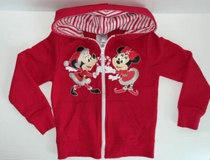 Disney Parks Holiday Christmas Snow much Fun Hoodie Sweatshirt Girls XS - Picture 1 of 4