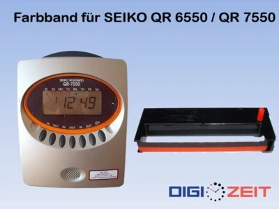 Farbband für Stempeluhr SEIKO QR 7550