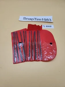 SNAP ON Needle Files 12 Piece Set NFS-12-50 Made by ICS cutting tools - Picture 1 of 2