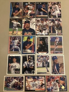 Bret Saberhagen ⚾️ New York Mets Baseball Cards ⚾️ 19 Card Lot ⚾️ B261 - Picture 1 of 12