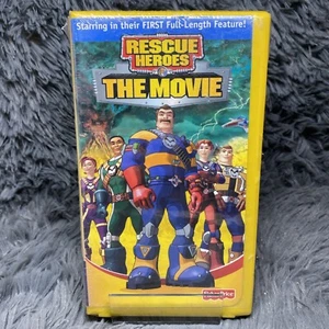 Rescue Heroes - The Movie VHS Tape 2003 Fisher Price Kids Cartoon Movie Sealed - Picture 1 of 6