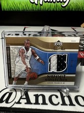 2005-06 Upper Deck Sweet Shot Sweet Swatches Gold /50 Steve Francis #SW-SF