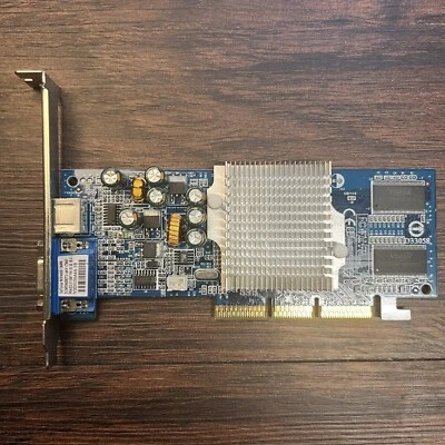 Nvidia GeForce 4 MX4000 64MB AGP Video Card VGA S-Video - Image 1 of 3