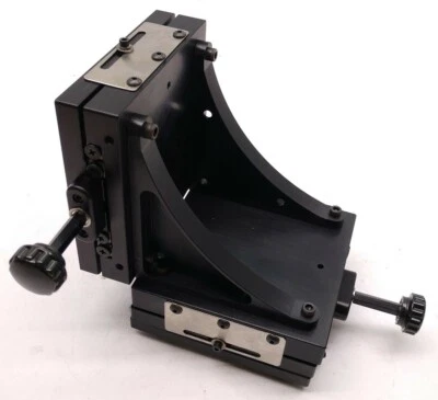 Miyachi Unitek 100/80 Focus Head, Dual Axis 1.5" Travel, Dimensions: 4" x 4"  - Image 1 of 4