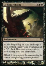 Demonic Rising Foil | NM | Avacyn Restored | Magic MTG