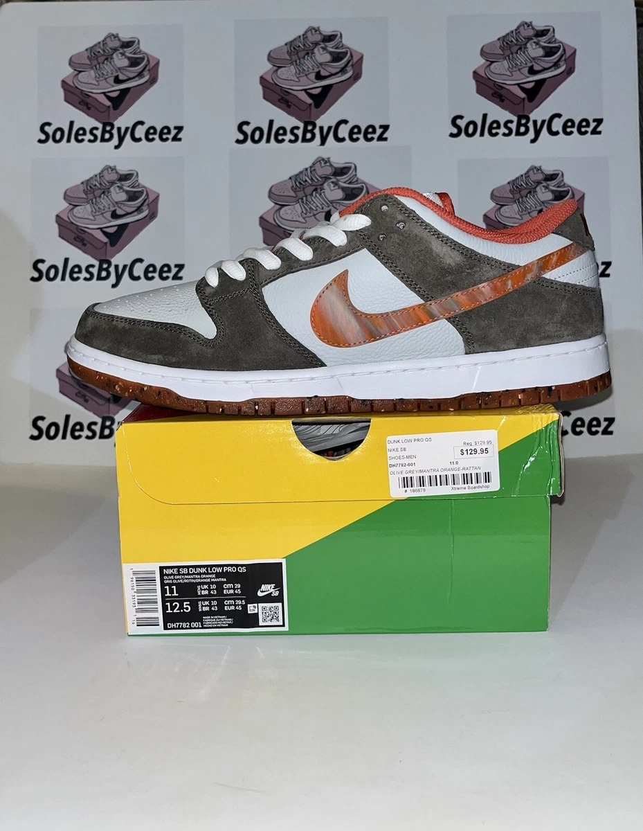 Nike Crushed D.C. x Dunk SB Special Box Low Golden Hour for Sale