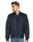 9 Crowns Men's Quilted Bomber Jacket