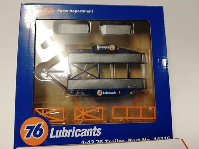 GMP Trailer 76 Lubricants carrello trasporto 1/43 GMP-14316 - Immagine 1 di 3