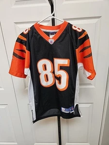 Reebok Cincinnati Bengals Chad Johnson Ocho Cinco NFL Jersey Size Youth L 14-16 - Picture 1 of 5
